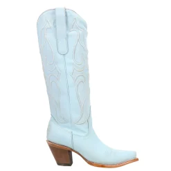 Tall Embroidered Snip Toe Cowboy Boots