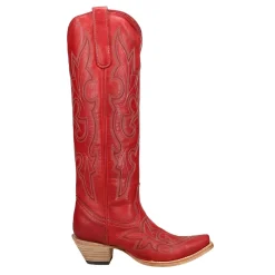 Tall Top Embroidered Snip Toe Cowboy Boots