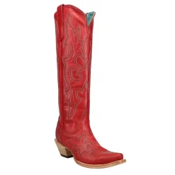 Tall Top Embroidered Snip Toe Cowboy Boots