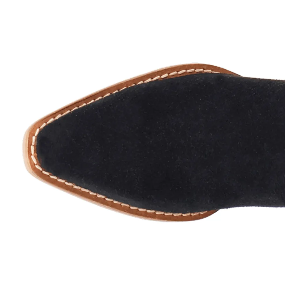 Tapadero Southwest Fringe Snip Toe Cowboy Booties