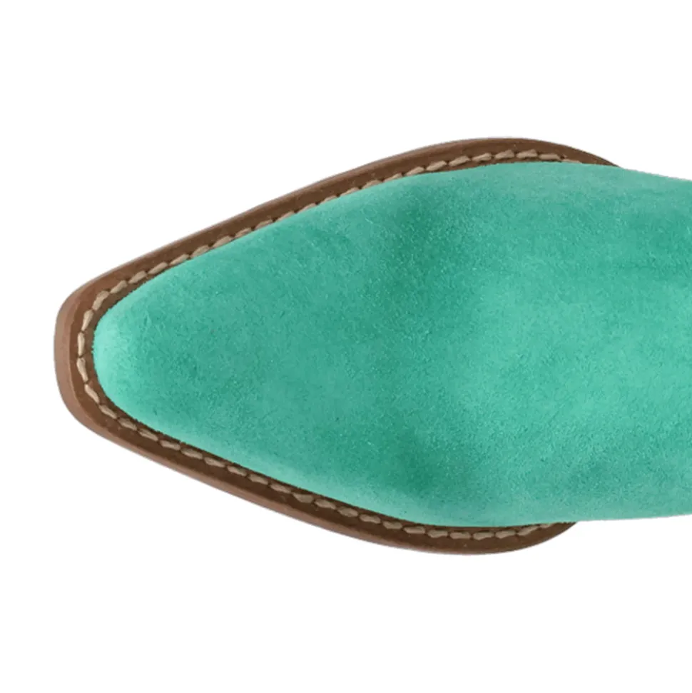 Tapadero Southwest Fringe Snip Toe Cowboy Booties