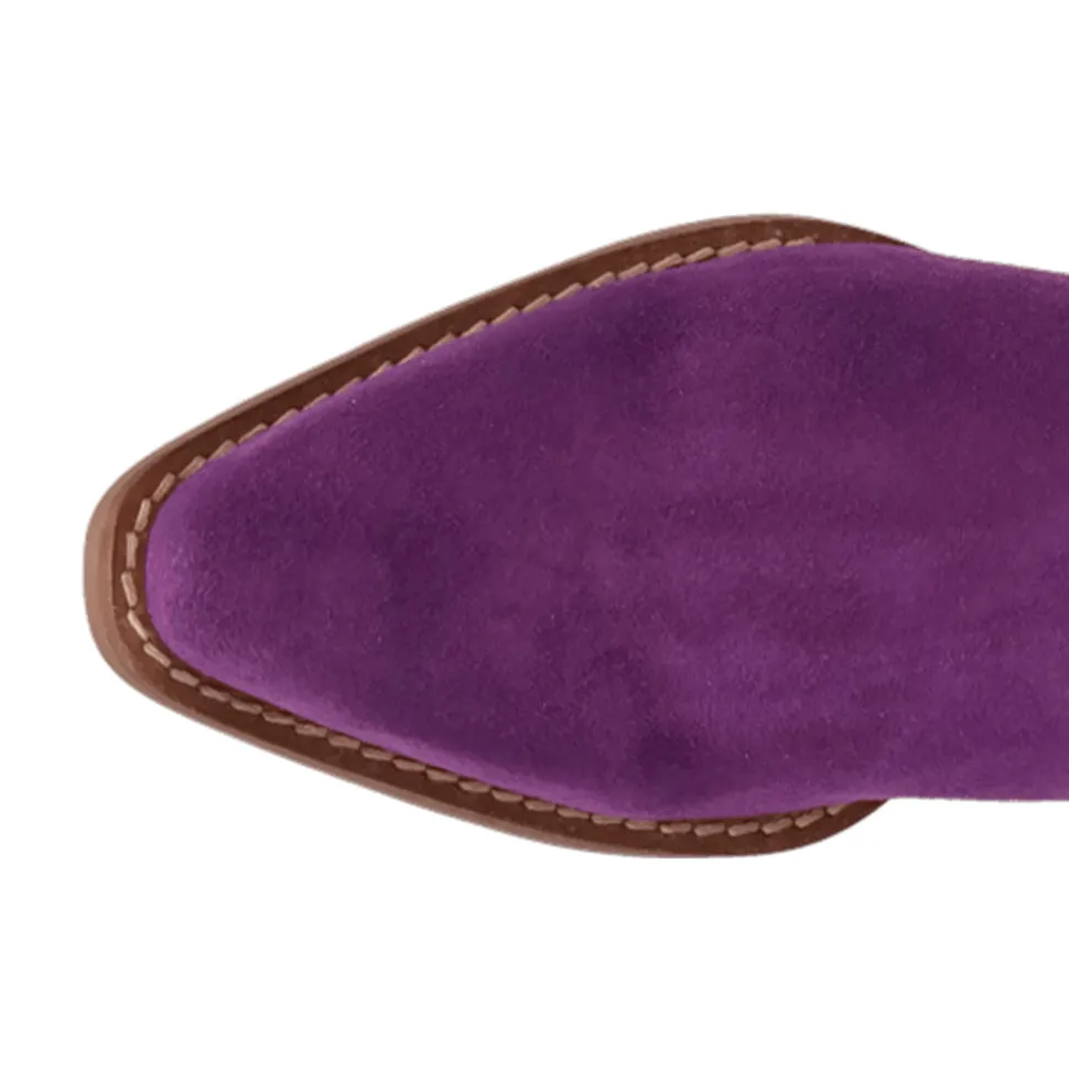 Tapadero Southwest Fringe Snip Toe Cowboy Booties
