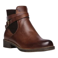 Tatum Round Toe Zippered  Booties