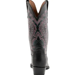 Taylor Teju Lizard Snip Toe Cowboy Boots