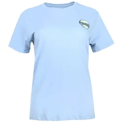 Tennis Court Graphic Crew Neck Short Sleeve T-Shirt