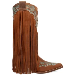 Tequila Fringe Southwest Sunrise Snip Toe Cowboy Boots