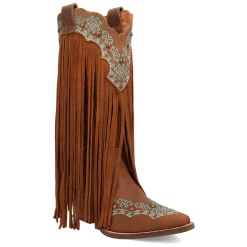 Tequila Fringe Southwest Sunrise Snip Toe Cowboy Boots
