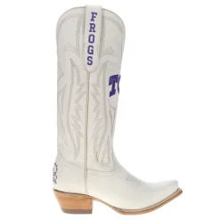 Texas Christian University Gameday Embroidered Snip Toe Cowboy Boots