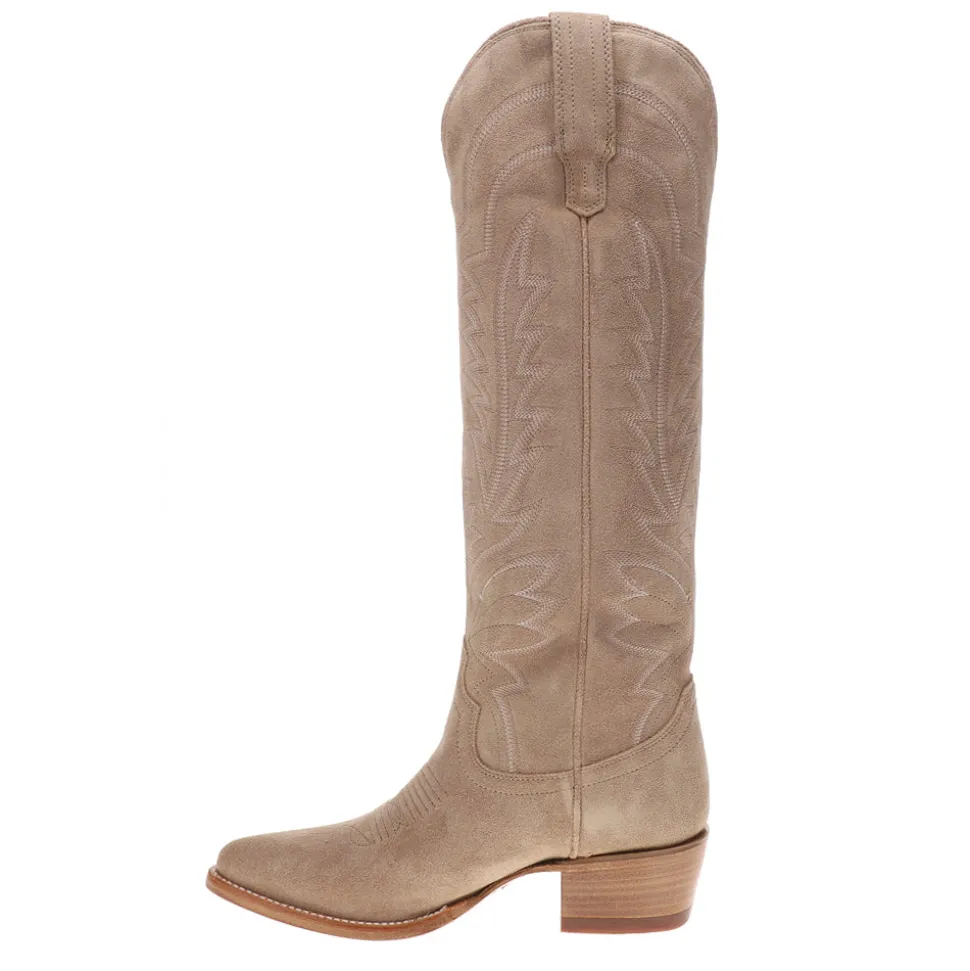 The Abby Embroidered Pointed Toe Cowboy Boots