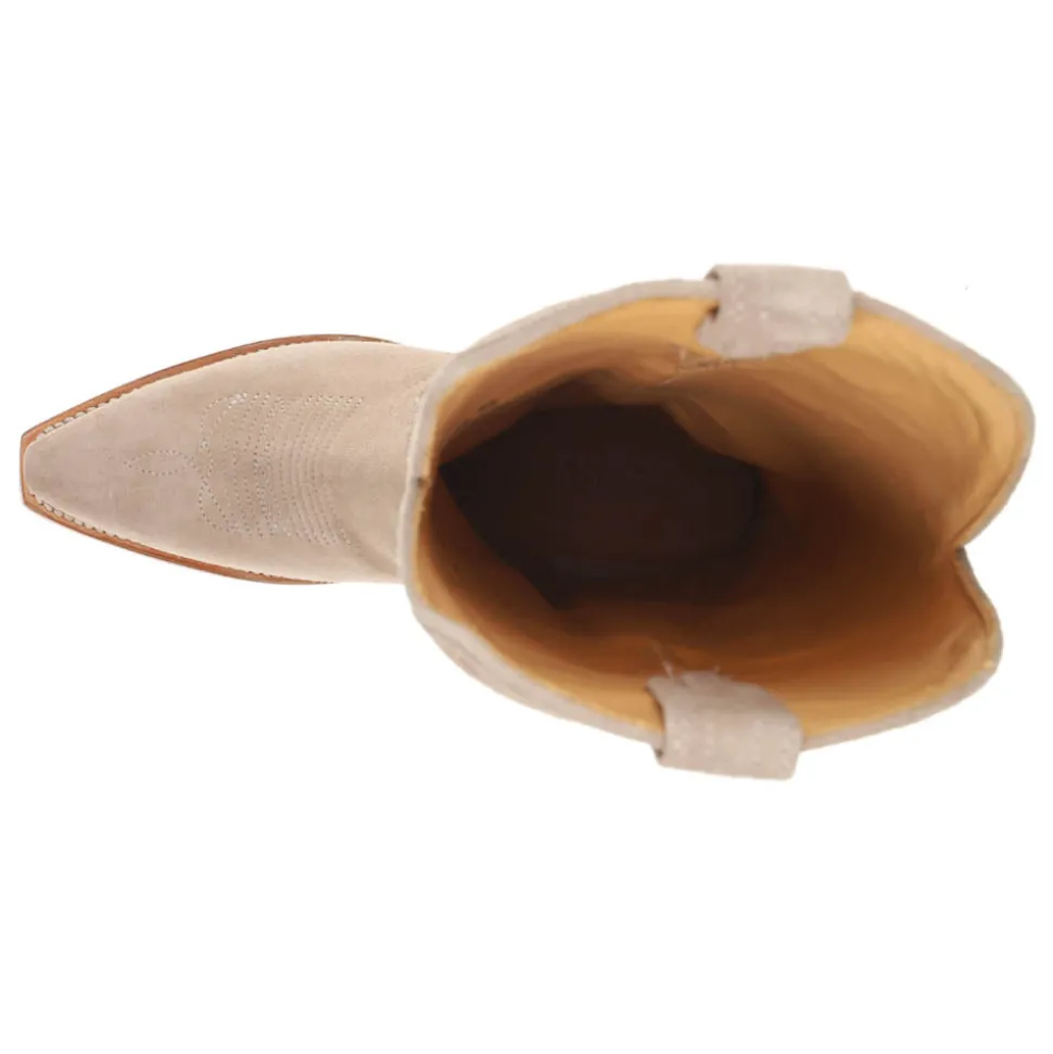 The Annie Snip Toe Pull On Cowboy Boots