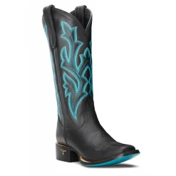 The Classic Embroidered Square Toe Cowboy Boots