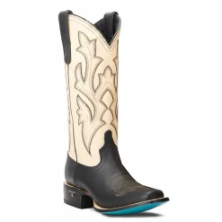 The Classic Embroidered Square Toe Cowboy Boots