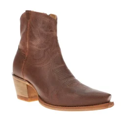 The Daisy Snip Toe Zippered Cowboy Booties