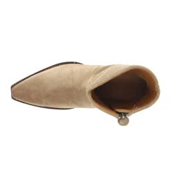 The Dakota Snip Toe Zippered Cowboy Booties