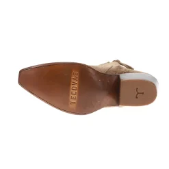 The Dakota Snip Toe Zippered Cowboy Booties