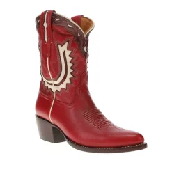 The Jolene Inlay Pointed Toe Cowboy Booties