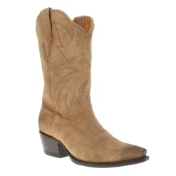 The Sadie Snip Toe Suede Cowboy Boots