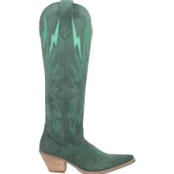 Thunder Road Embroidered Snip Toe Cowboy Boots