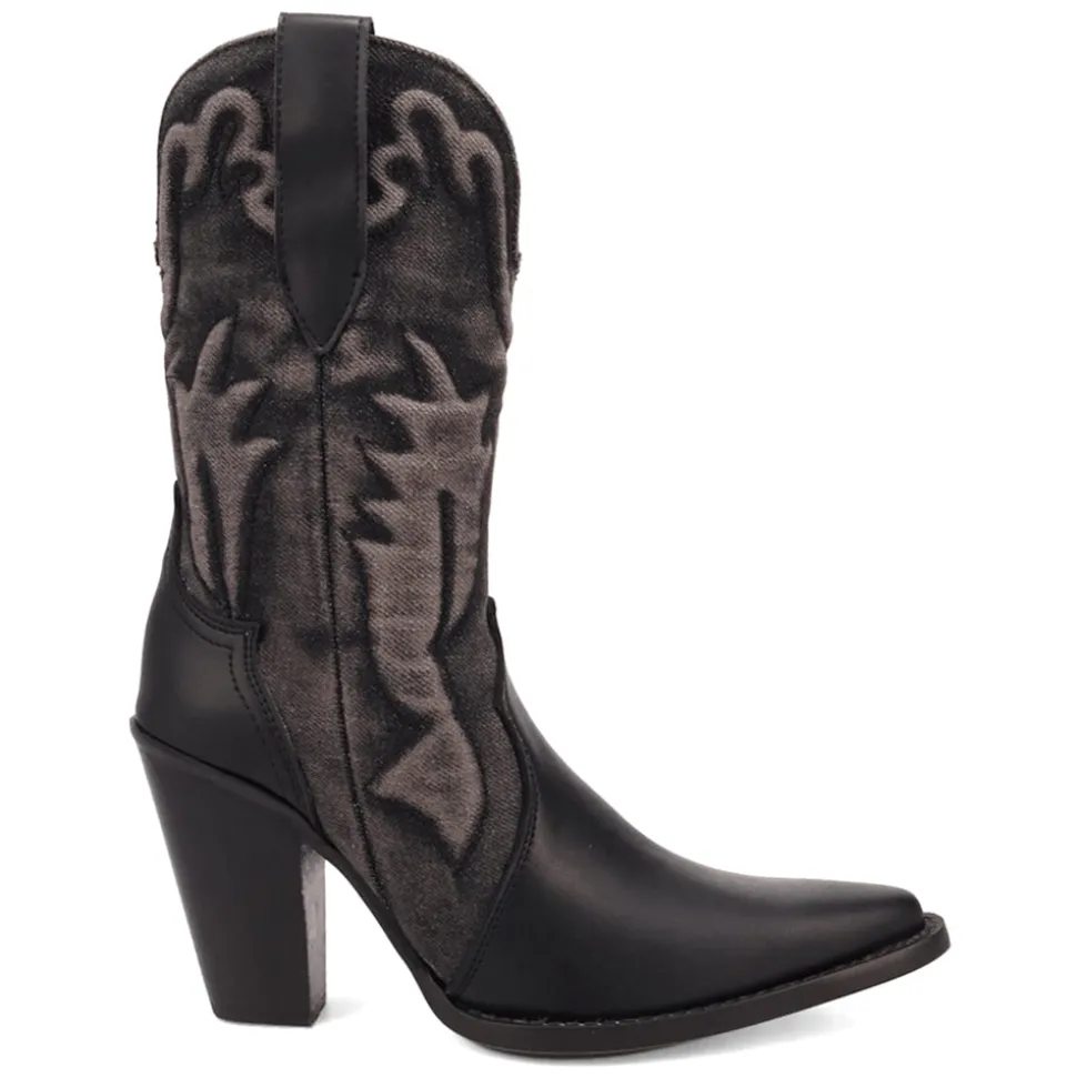 Tipsy Pointed Toe Cowboy Booties
