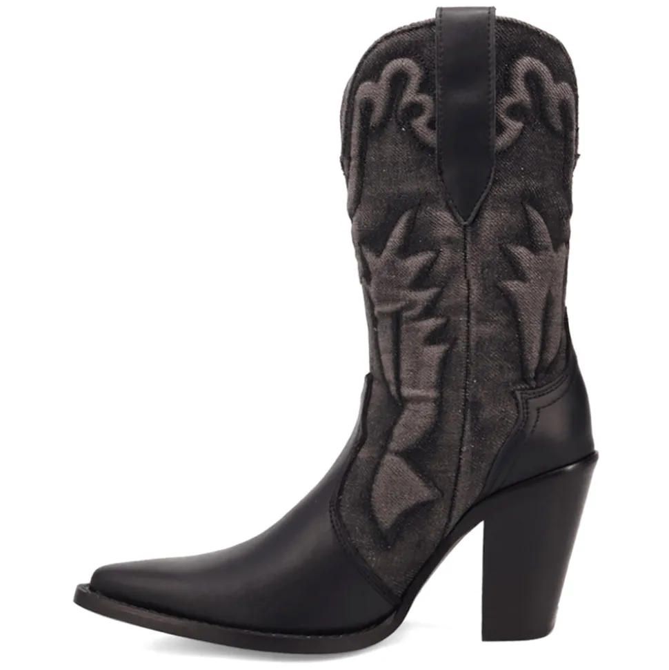 Tipsy Pointed Toe Cowboy Booties