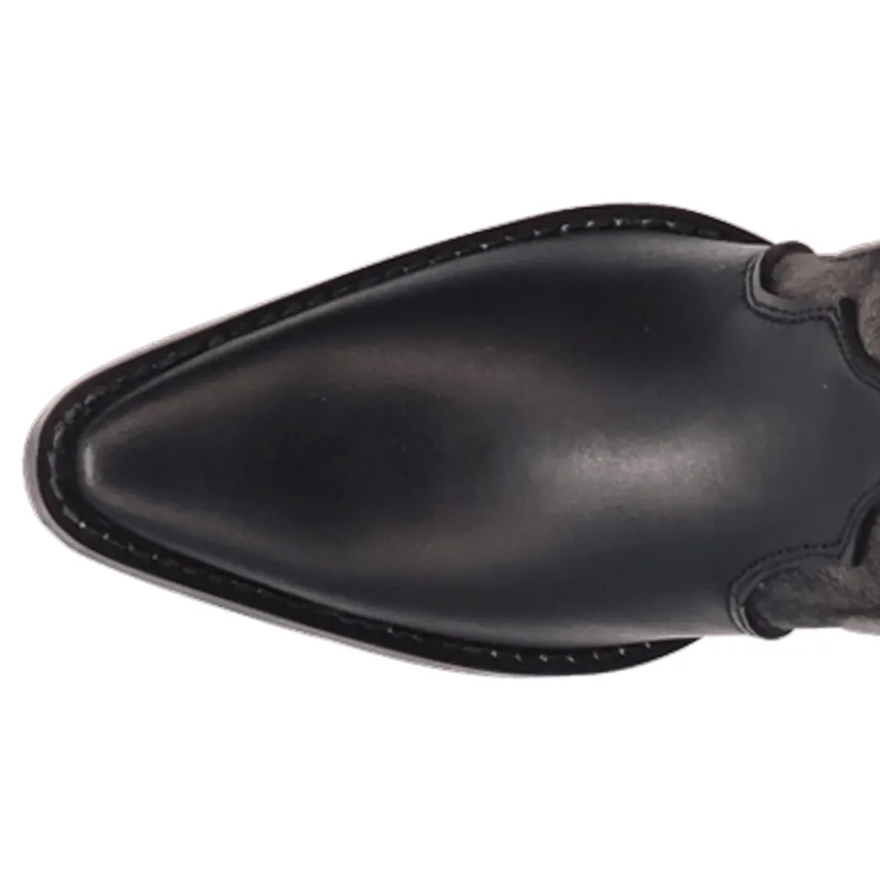 Tipsy Pointed Toe Cowboy Booties