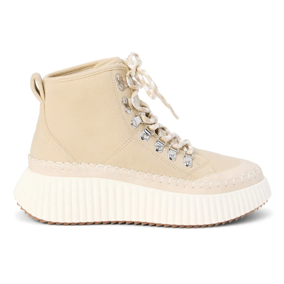 Trek Round Toe Platform Hiking Boots