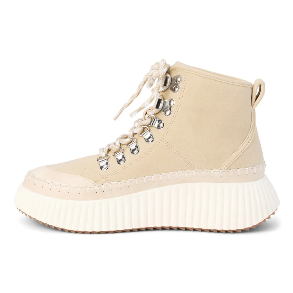 Trek Round Toe Platform Hiking Boots