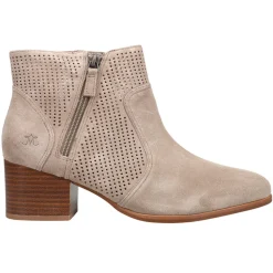 Trista Cut Out Double Zippered Booties