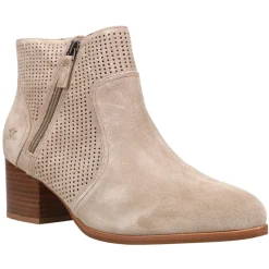 Trista Cut Out Double Zippered Booties