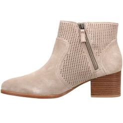 Trista Cut Out Double Zippered Booties