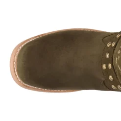 Troubadour Studded Round Toe Pull On Boots