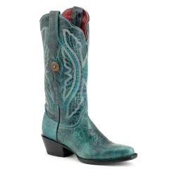 Twilight Embroidered Snip Toe Cowboy Boots