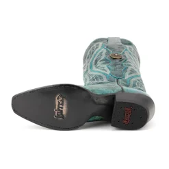 Twilight Embroidered Snip Toe Cowboy Boots