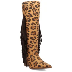 Twister Fringe Snip Toe Cowboy Boots