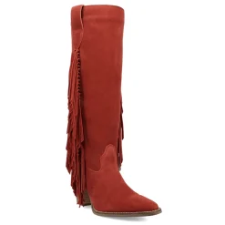 Twister Fringe Snip Toe Cowboy Boots