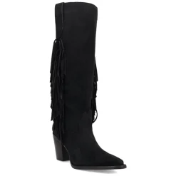 Twister Fringe Snip Toe Cowboy Boots