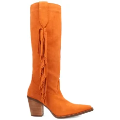 Twister Fringe Snip Toe Cowboy Boots