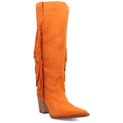 Twister Fringe Snip Toe Cowboy Boots