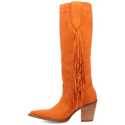 Twister Fringe Snip Toe Cowboy Boots