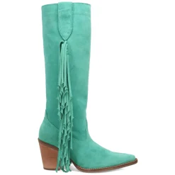 Twister Fringe Snip Toe Pull On Cowboy Boots