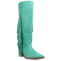 Twister Fringe Snip Toe Pull On Cowboy Boots