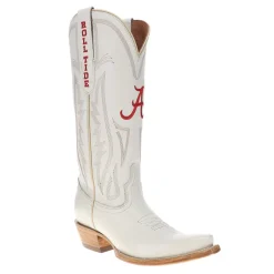 University of Alabama Gameday Embroidered Snip Toe Cowboy Boots