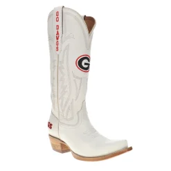 University of Georgia Gameday Embroidered Snip Toe Cowboy Boots