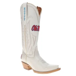 University of Mississippi Gameday Embroidered Snip Toe Cowboy Boots
