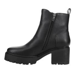 Up To No Good Round Toe Zippered Platform Boots