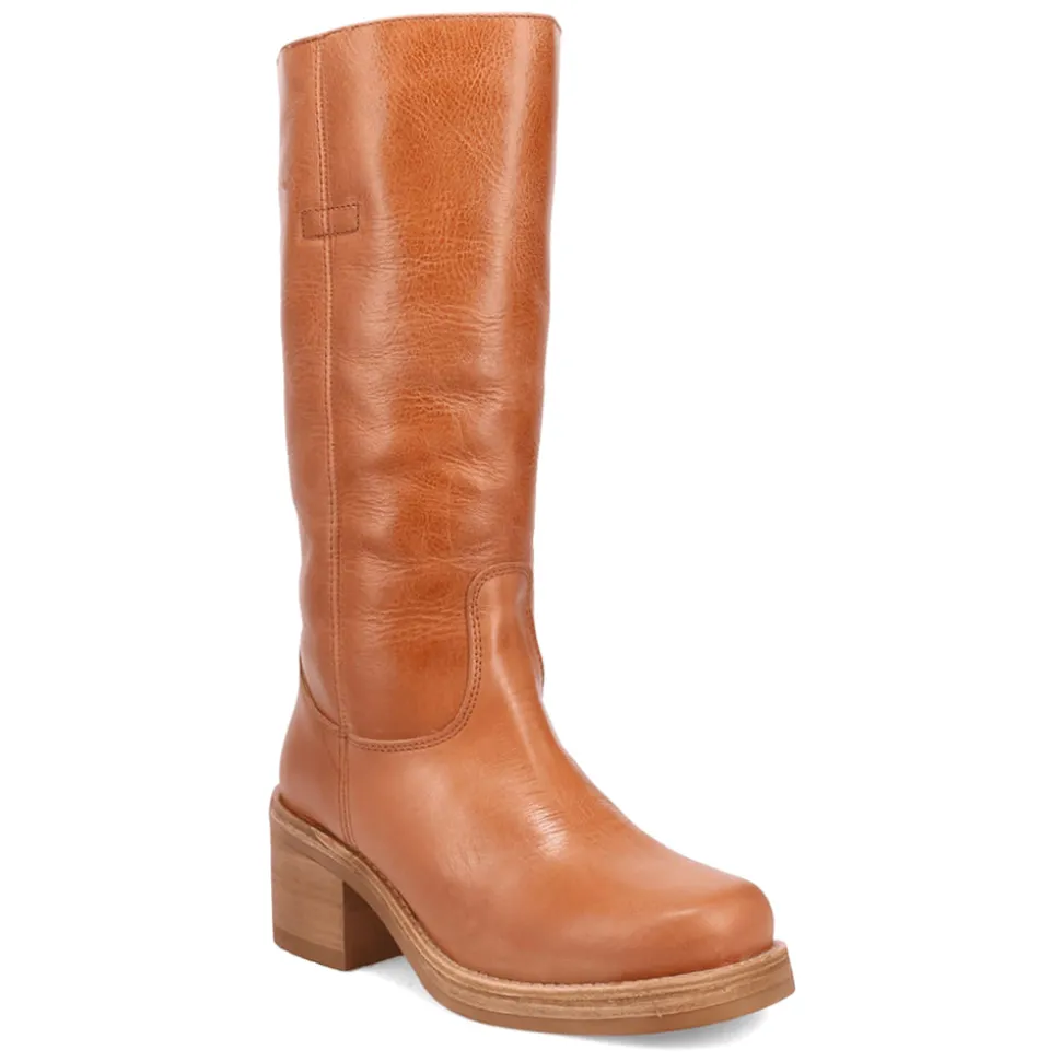 Vagabond Round Toe Pull On Boots