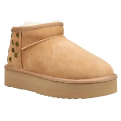 Valerie Slip On Studded Pull On Booties