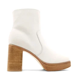 Vernita Round Toe Platform Zippered Boots