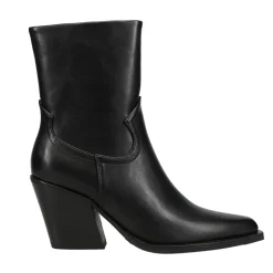 Victoria Pointed Toe Zippered Boots