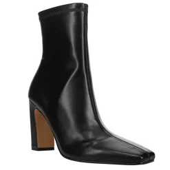 Vinka Square Toe Zippered Booties